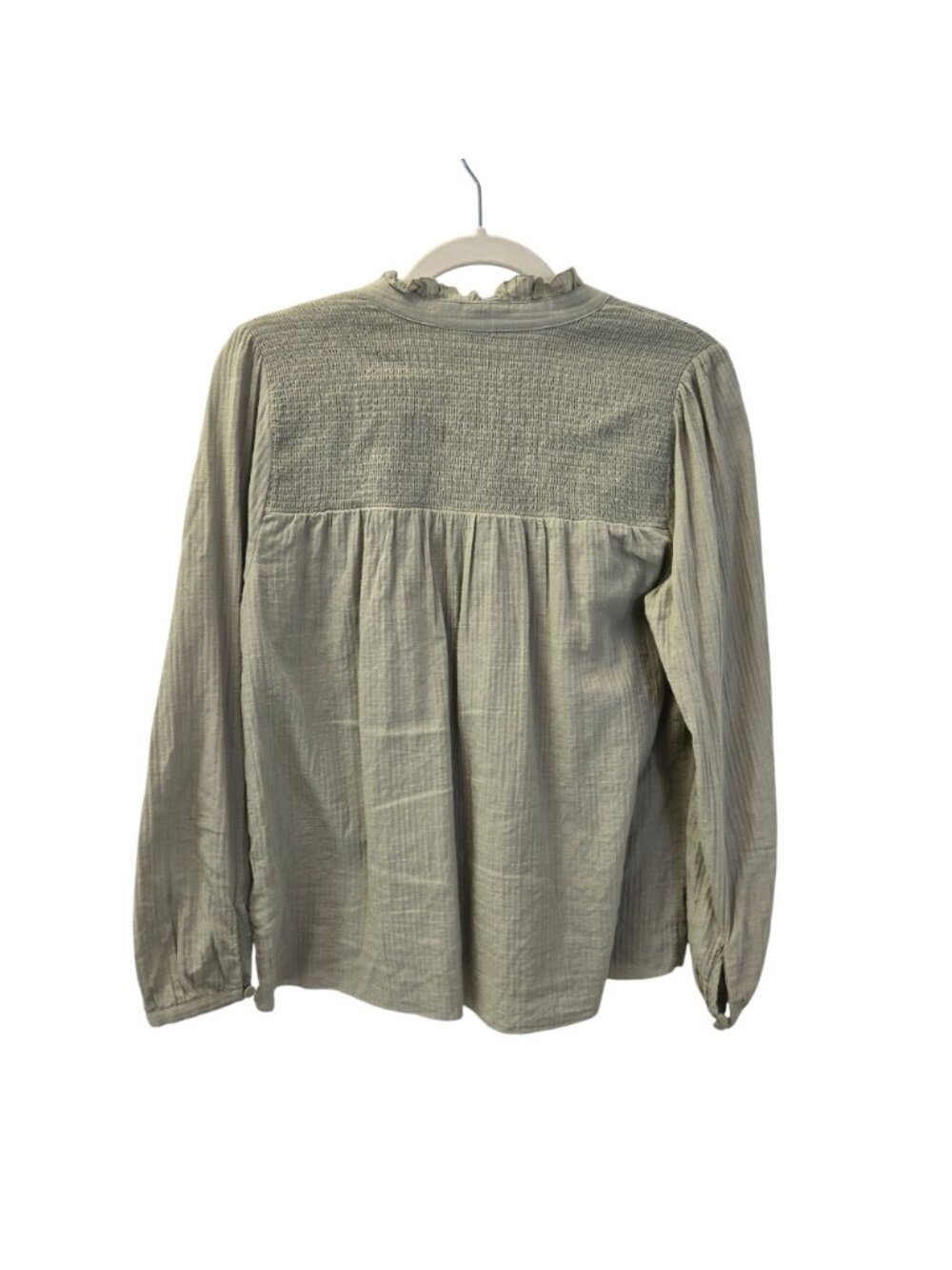 J. Crew Long Sleeve Soft Gauze Garden Top Size Small - Picture 2 of 6